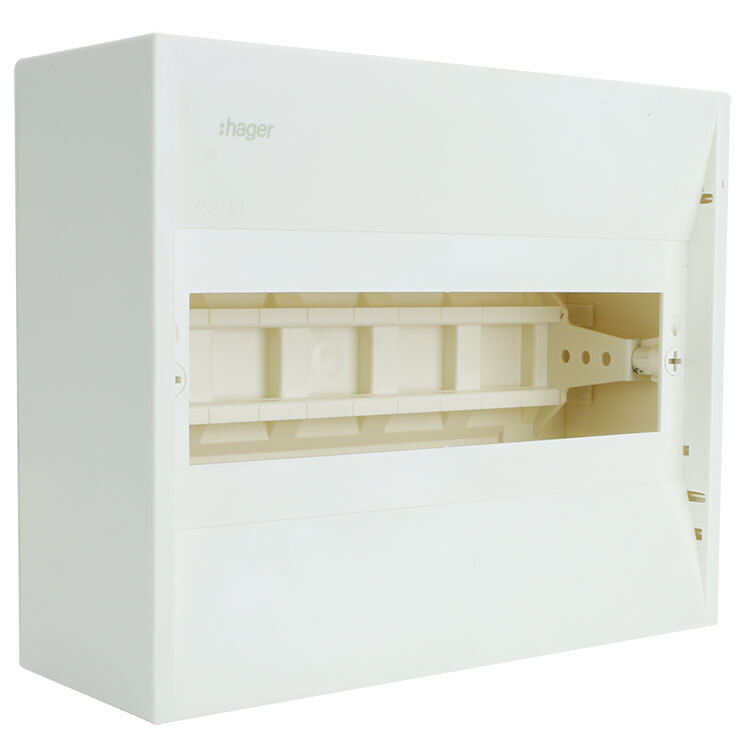 Hager miniverdeler 1-rij 10 modules 218x180 mm (GD110E) main product photo