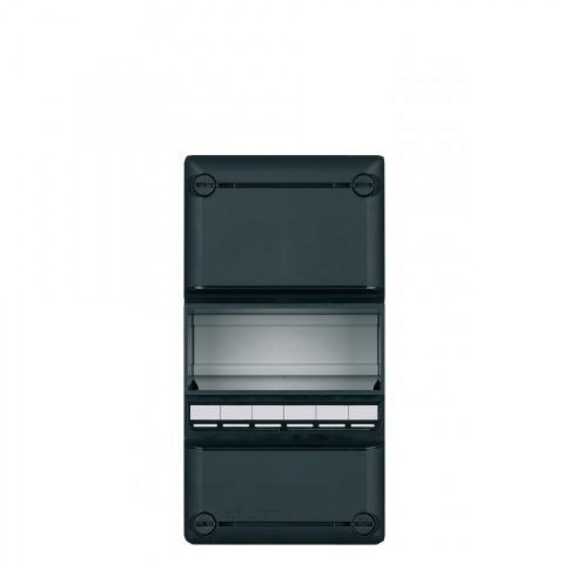 Eaton Holec groepenkast S55 leeg 1-rij 6 modules 110x220 mm main product photo
