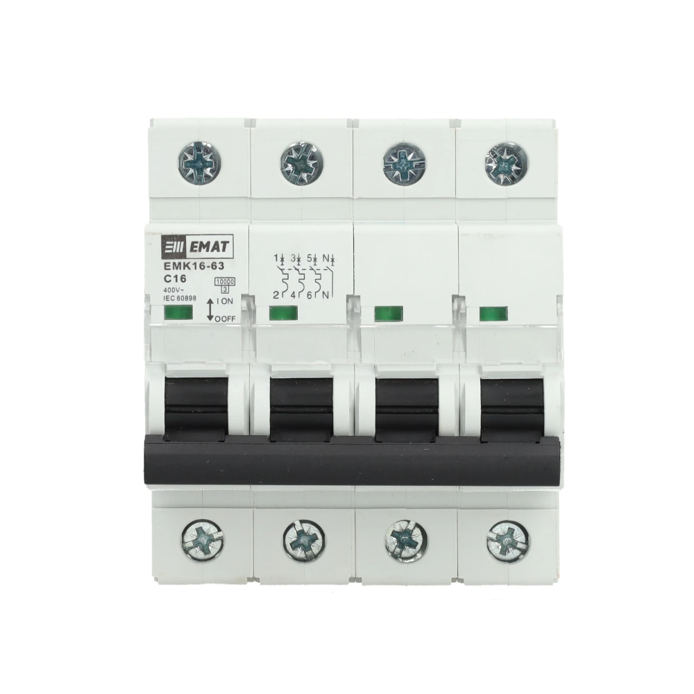 Miniatuur van EMAT krachtgroep 3-polig+nul 16A C-kar (85004005)