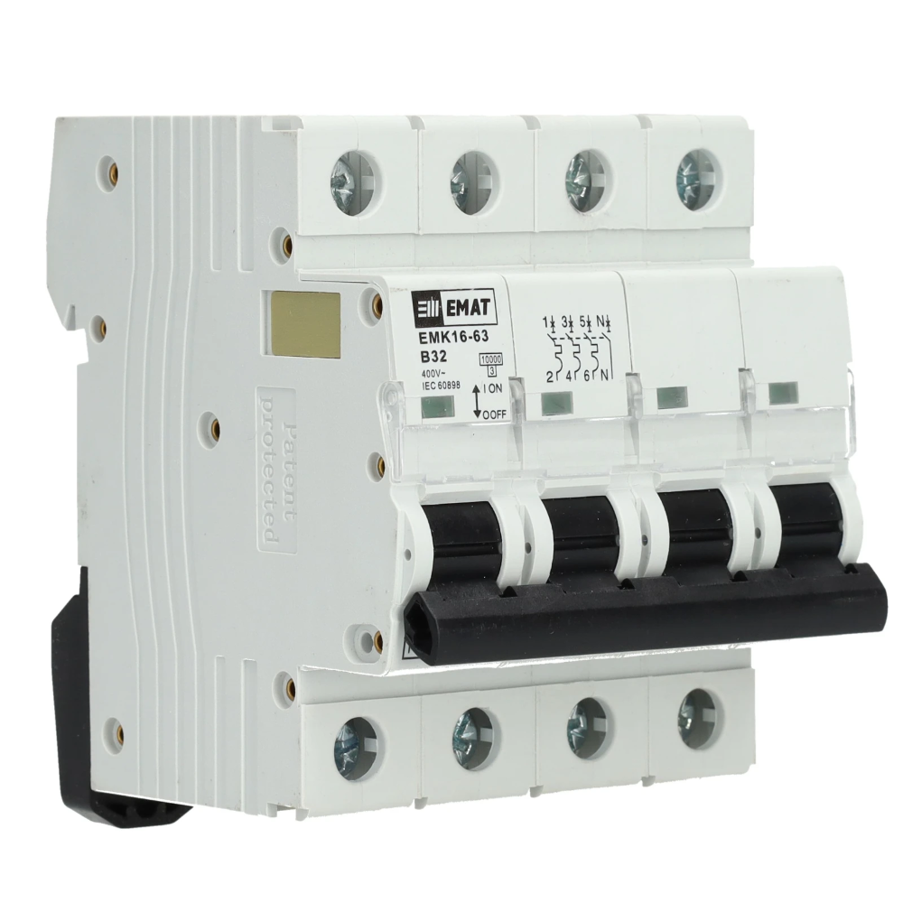 EMAT krachtgroep 3-polig+nul 32A B-kar (85004010) main product photo