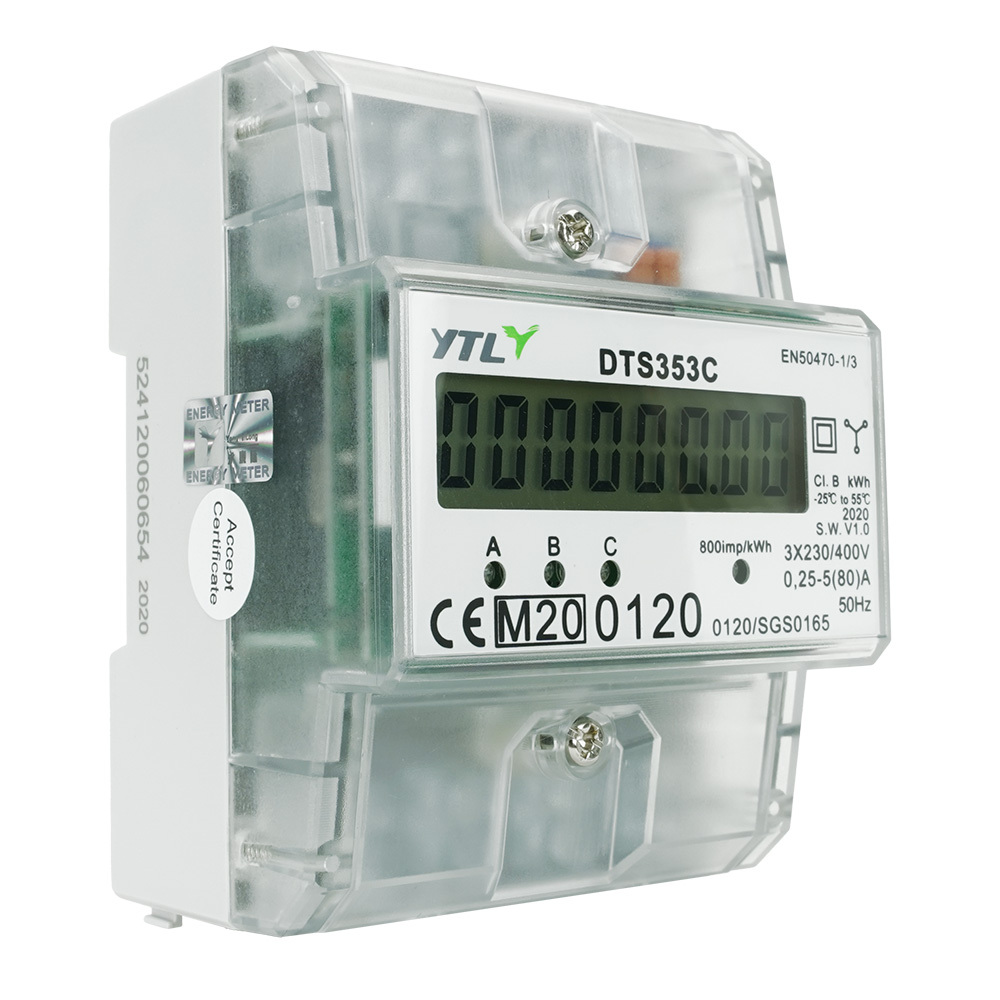 EMAT kWh meter 80A 3-fase digitaal MID (85008002) main product photo