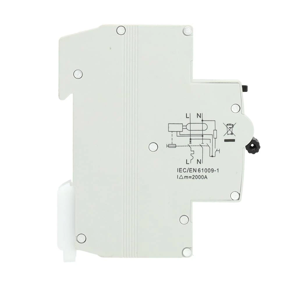 Miniatuur van EMAT aardlekautomaat C25 30mA 1-fase (1P+N) 6kA (85006009)