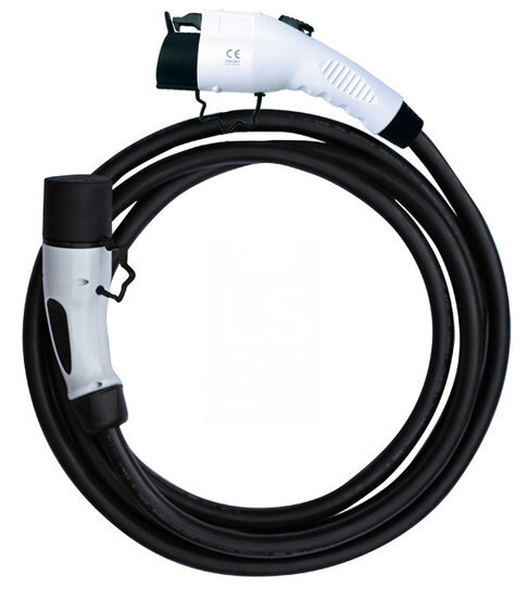 Miniatuur van EVHUB laadkabel type 2 naar type 1, 16A(3,7 kW), 1-fase, 8 meter