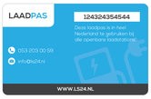LS24 laadpas main product photo