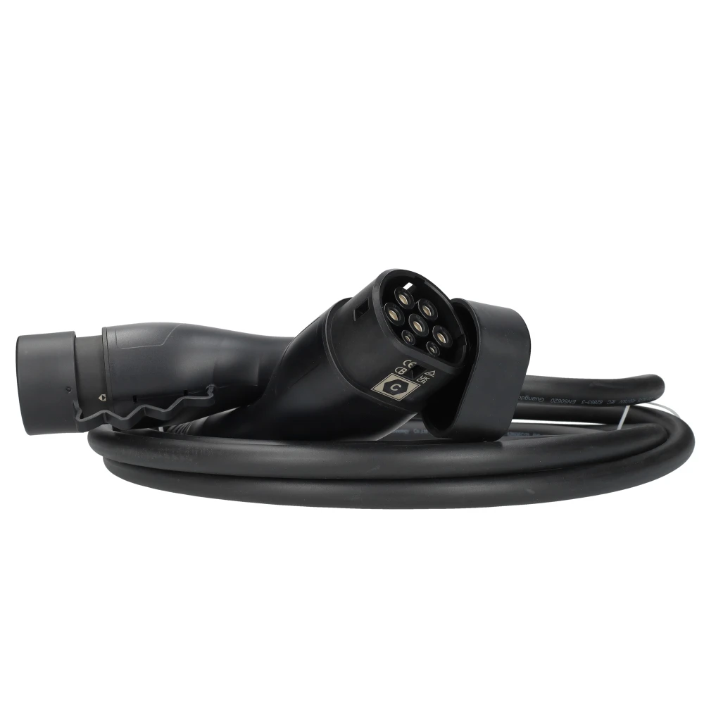 Miniatuur van EVHUB laadkabel type 2 naar type 2 3,7 tot 22kW - 5 meter