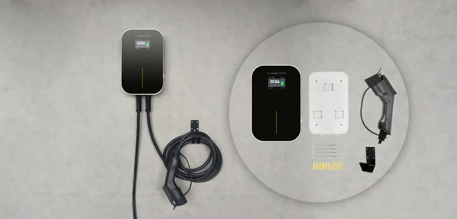 Miniatuur van Besen Smartcharge laadpaal (3,7 - 11kW) met app en 6 meter kabel (BS20-BC-11KW-APP)