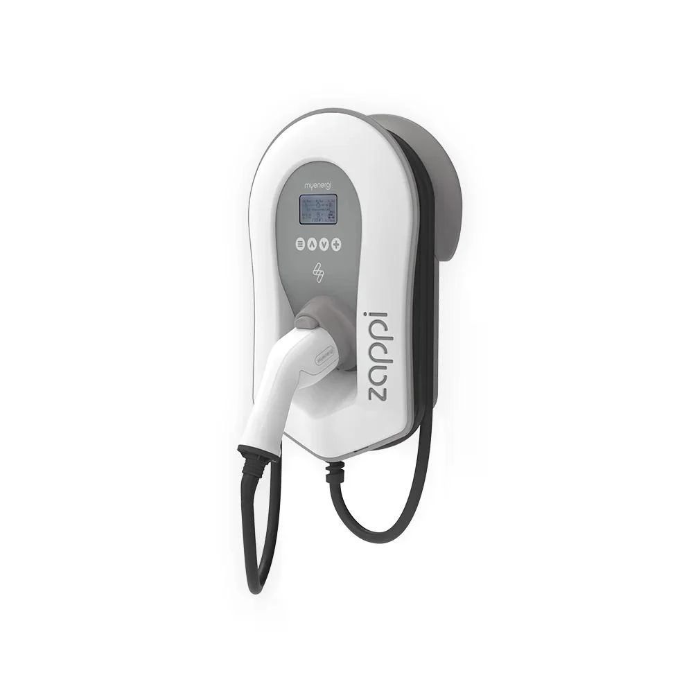 Miniatuur van myenergi Zappi laadpaal V2.1 (3,7-22kW) type 2 met laadkabel 6,5 meter - wit (ZAPPI-2H22TW-T)