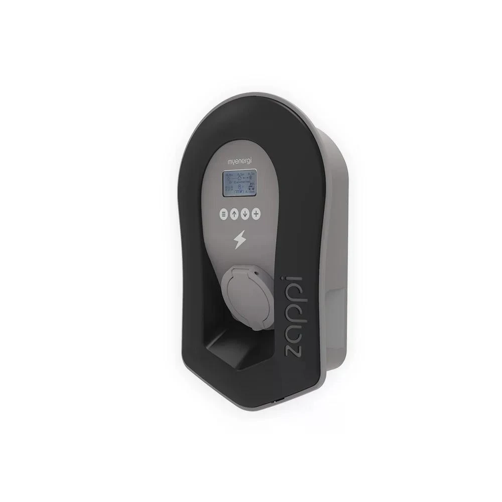Miniatuur van myenergi Zappi laadpaal V2.1 type 2 (3,7-22kW) met WCD - zwart (ZAPPI-2H22UB-T)