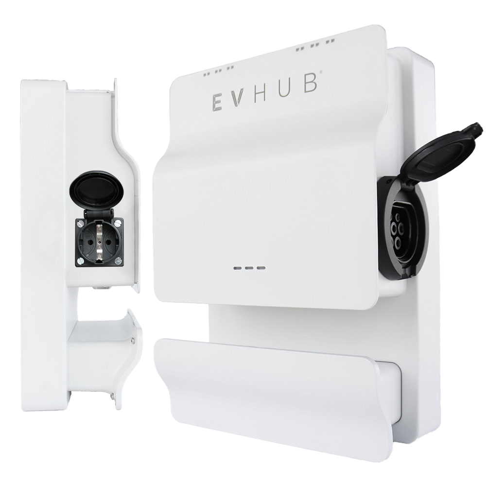EVHUB laadpaal Mennekes wandcontactdoos 32A (3,7-22kW) - wit (LP-JQAZ6GQXYZ) main product photo