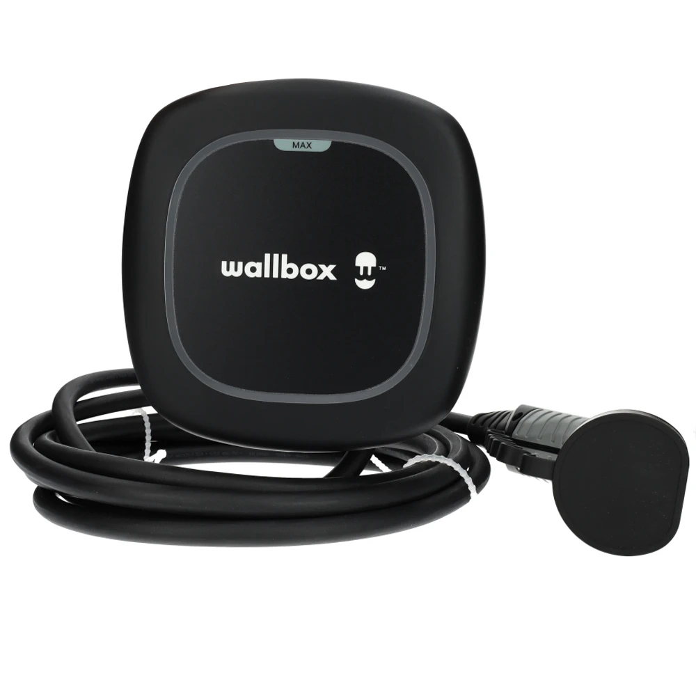 Miniatuur van Wallbox Pulsar Max laadpaal (3,7 - 22kW) met 5 meter kabel - zwart (WALL-PLP2-02-4-9-002)