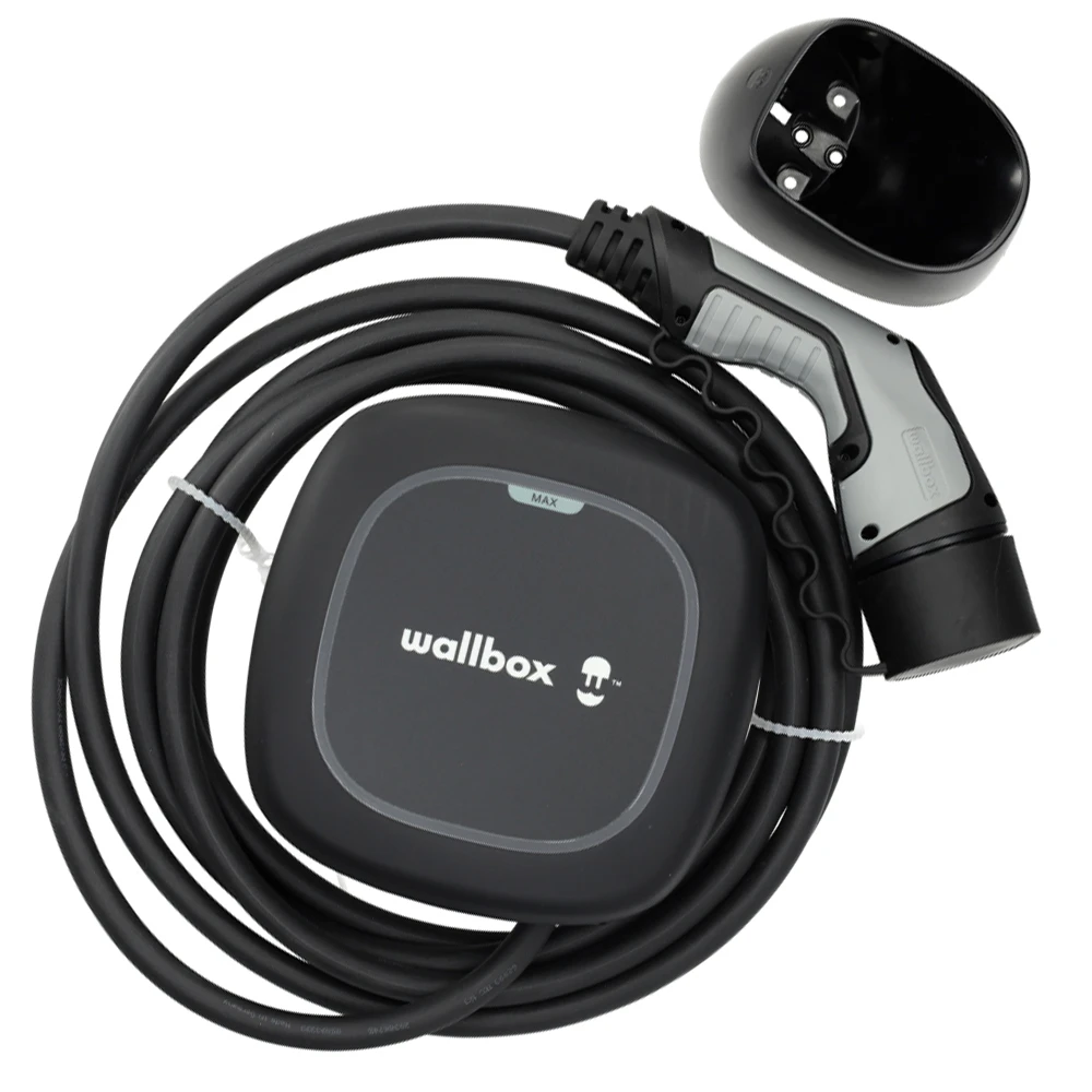 Miniatuur van Wallbox Pulsar Max laadpaal (3,7 - 22kW) met 5 meter kabel - zwart (WALL-PLP2-02-4-9-002)