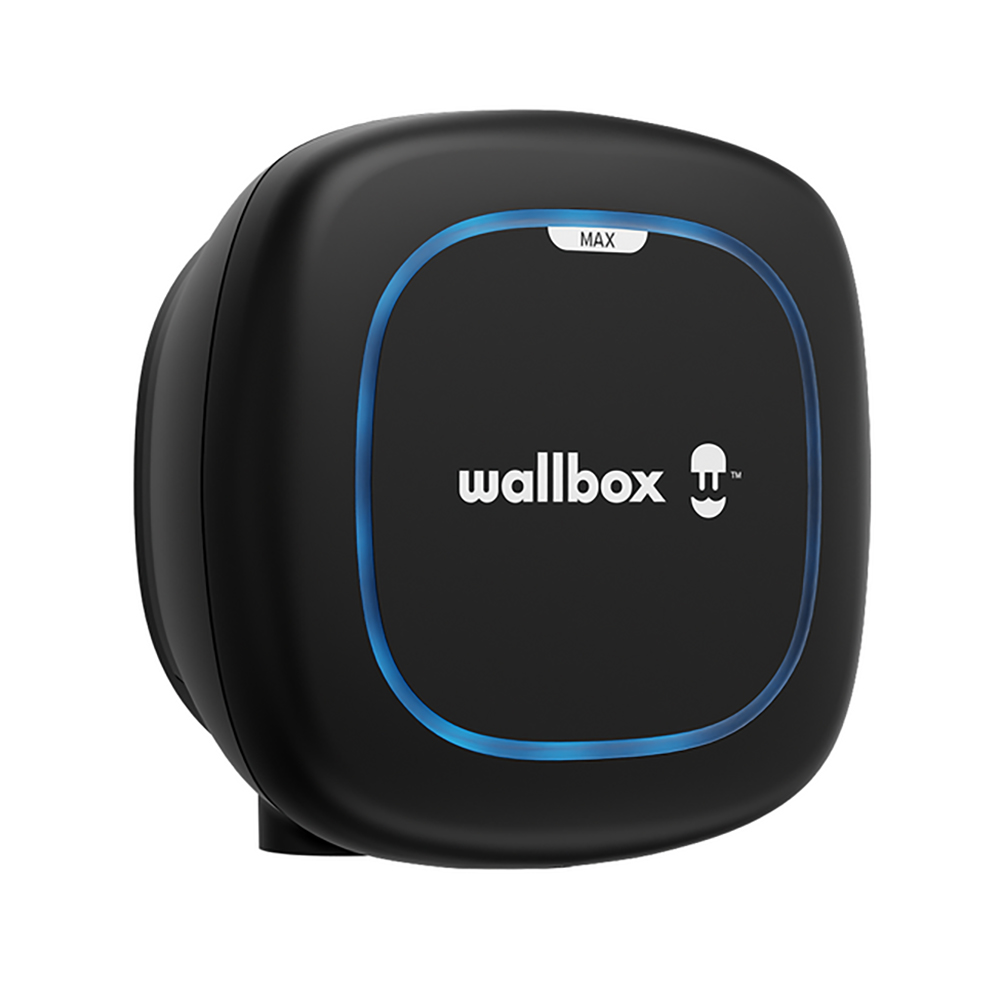 Miniatuur van Wallbox Pulsar Max laadpaal (3,7 - 22kW) met 5 meter kabel - zwart met Power Boost meter 3-fase tbv loadbalancing.