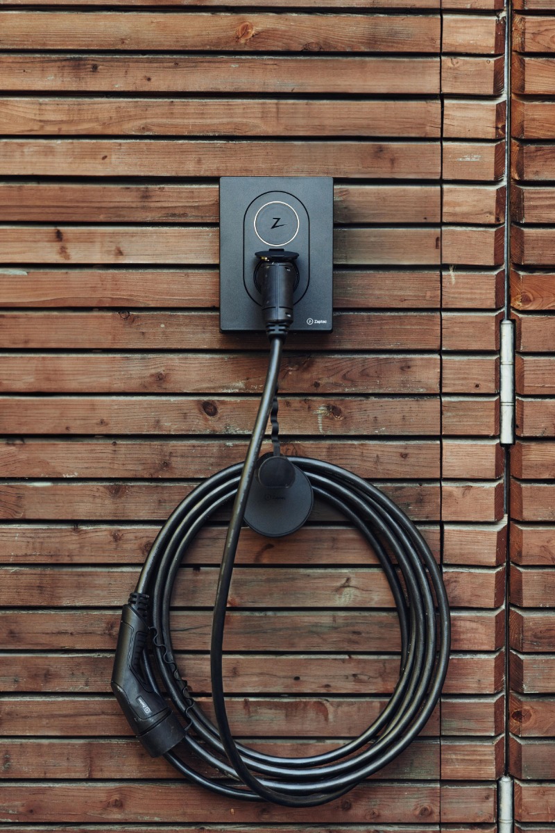Miniatuur van Zaptec GO laadpaal (3.7 - 22kW) met mennekes WCD type 2 - zwart (ZM000688)
