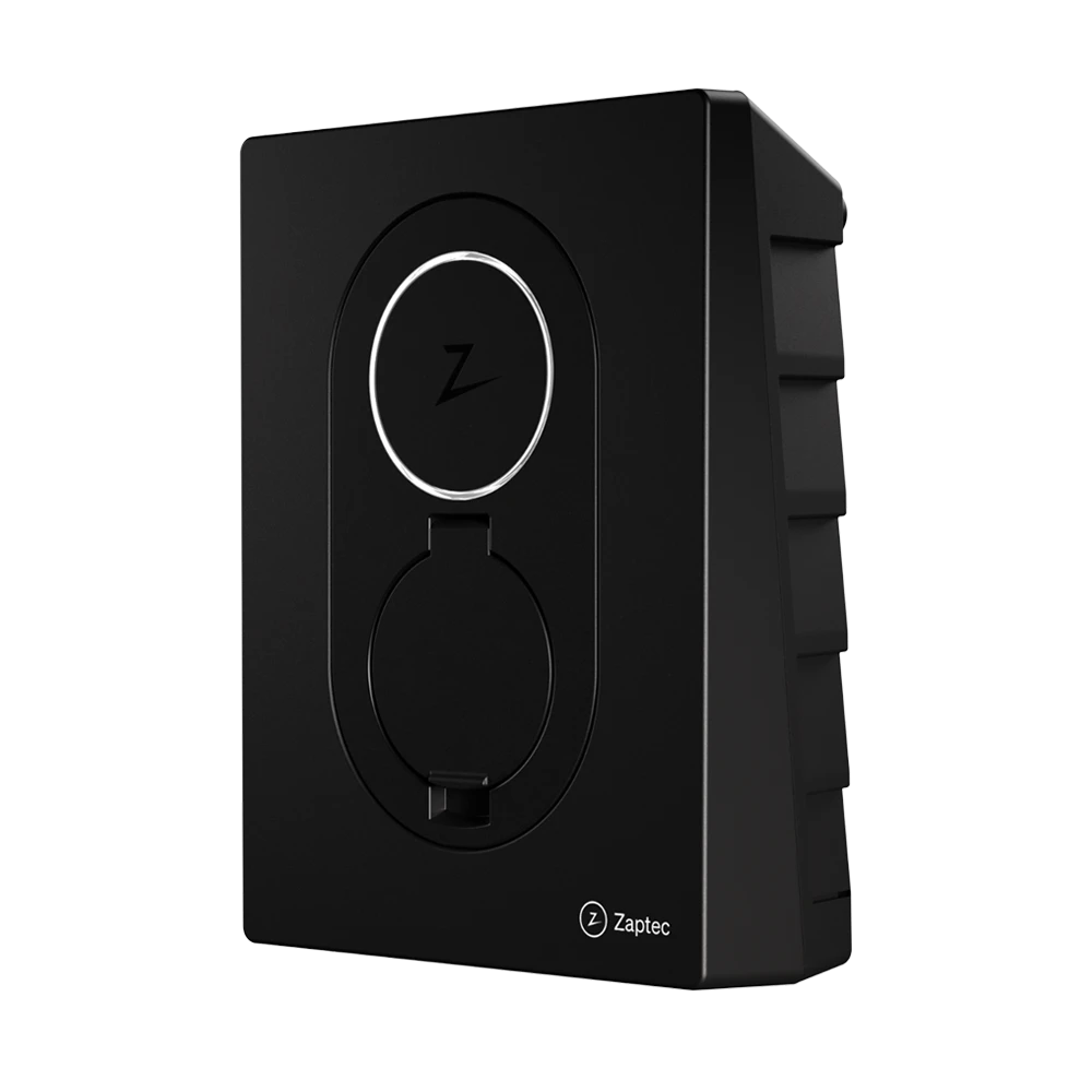 Miniatuur van Zaptec GO laadpaal (3.7 - 22kW) met mennekes WCD type 2 - zwart (900-00041)