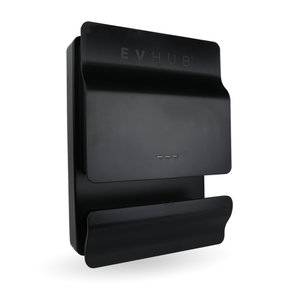 EVHUB laadstation type 2 16A (3,7 kW) 1 fase + Mennekes wandcontactdoos + stopcontact - zwart ( EVHUB009wcd+) main product photo