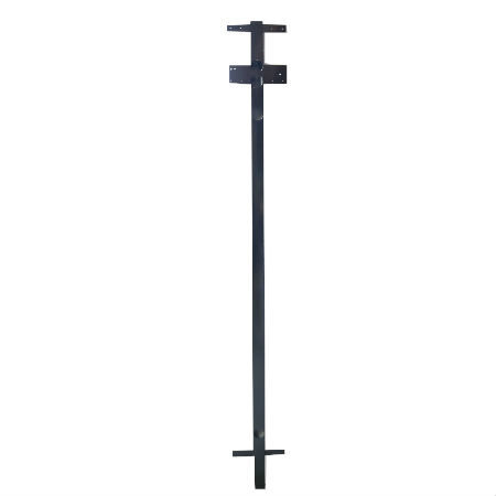 Bevestigingspaal geschikt voor EVHUB en LS24 - zwart 2 meter (EVHUBLPLZW2MTR) main product photo