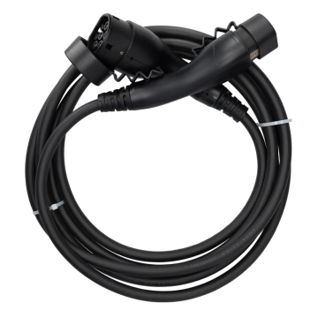 EVHUB laadkabel type 2 naar type 1, 32A(7,4 kW), 1-fase, 8 meter
