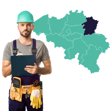 Montage in Limburg (België)