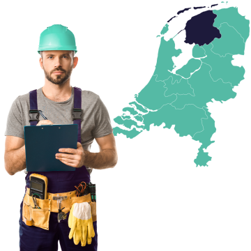 Montage in Friesland