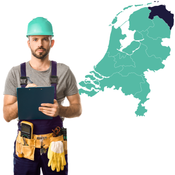 Montage in Groningen