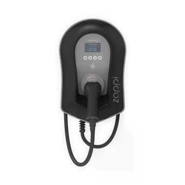 myenergi Zappi laadpaal V2.1 (3,7-22kW) type 2 met laadkabel 6,5 meter - zwart (ZAPPI-2H22TB-T)