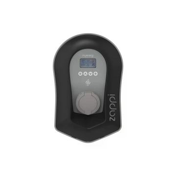 myenergi Zappi laadpaal V2.1 type 2 (3,7-22kW) met WCD - zwart (ZAPPI-2H22UB-T)