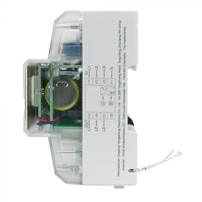 EMAT kWh meter 80A 3-fase digitaal MID (85008002)