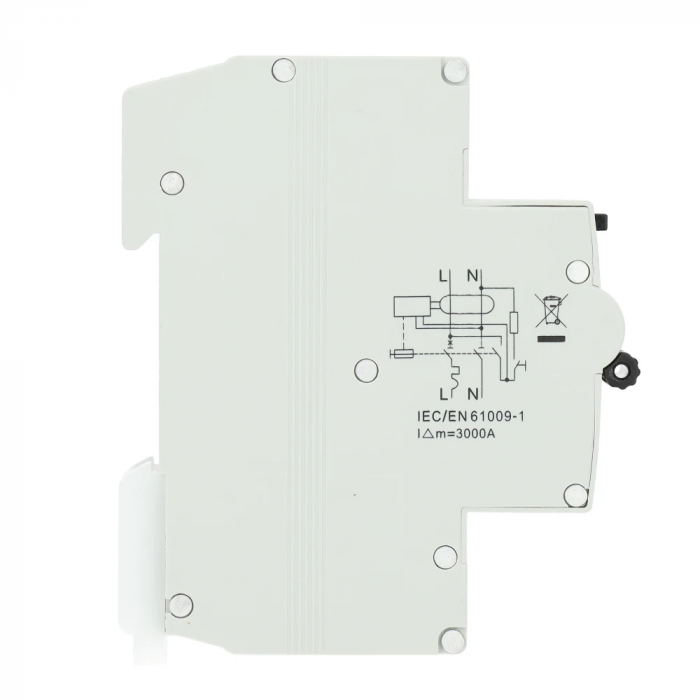 EMAT aardlekautomaat 1-polig+nul 16A B-kar 30mA (85006004)