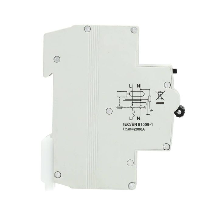 EMAT aardlekautomaat 1-polig+nul 25A B-kar 30mA (85006008)