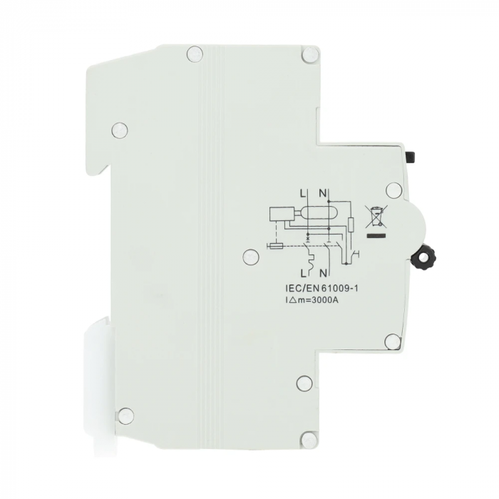 EMAT aardlekautomaat 1-polig+nul 25A B-kar 30mA (85006008)