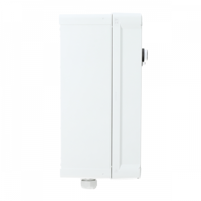 LS24 dubbele laadpaal type 1 met pasjessysteem 2x16A (2x11kW) - wit (2014026)