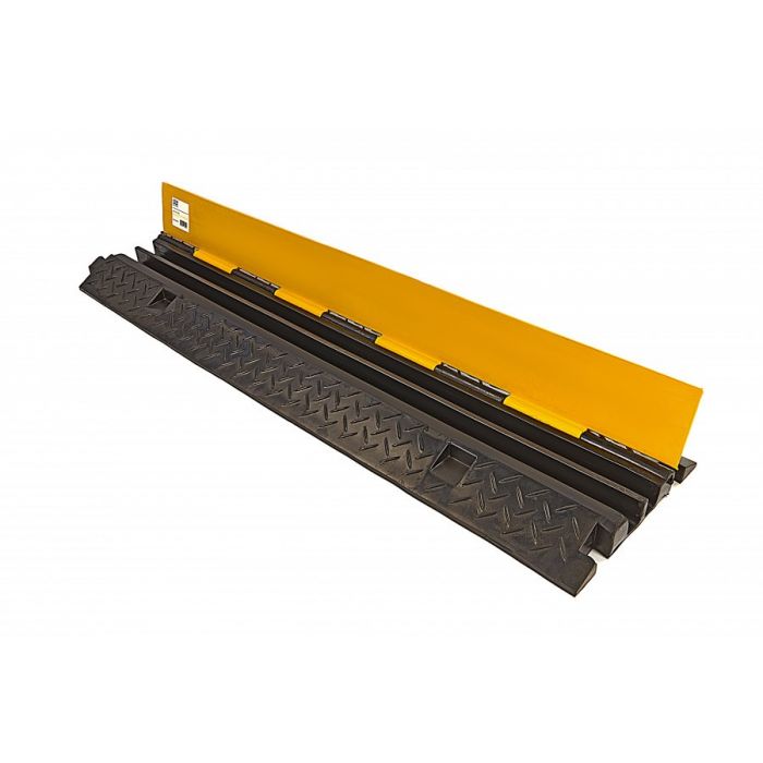 HBM kabeldrempel 100 cm met openklapbare deksel met 2 kanalen (7840)
