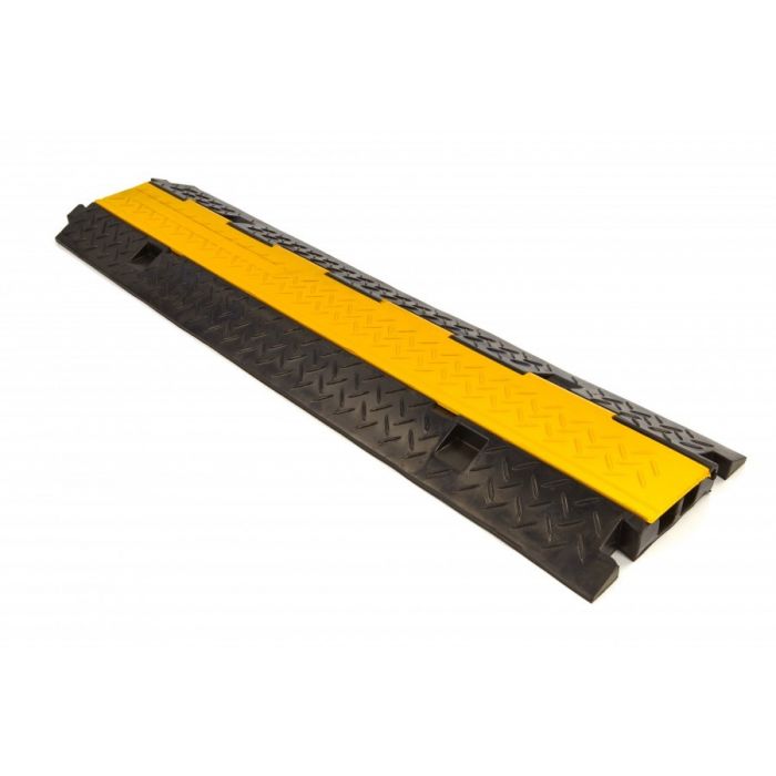 HBM kabeldrempel 100 cm met openklapbare deksel met 2 kanalen (7840)