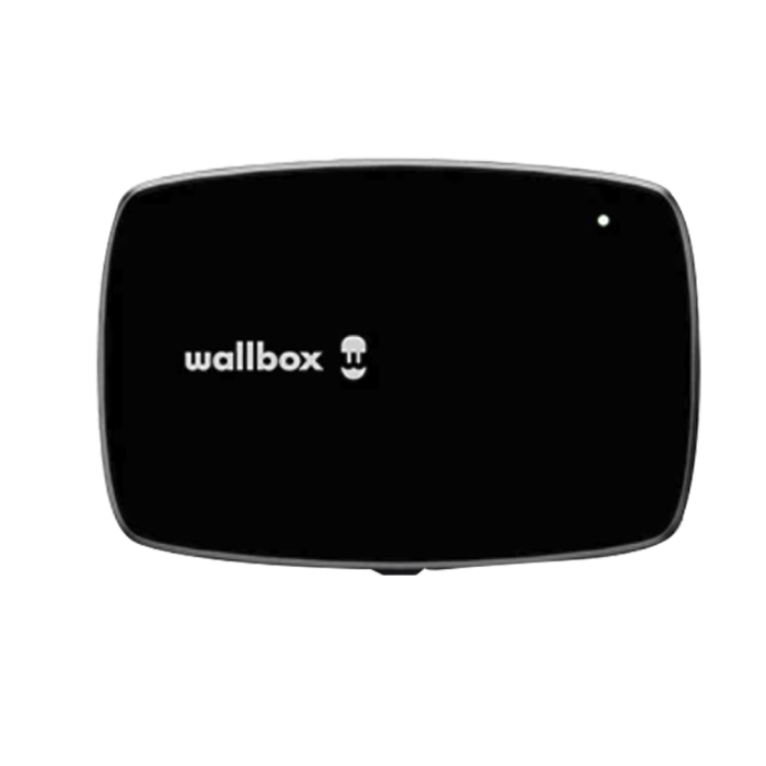 Wallbox Commander 2S laadpaal (3,7 - 22kW) met 5 meter kabel - zwart (CMX2-0-2-4-8-S02)