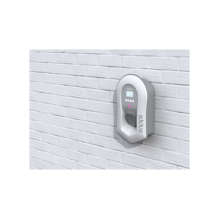 MyEnergy Zappi laadpaal V2.1 type 2 (3,7-22kW) met Mennekes WCD - zwart (ZAPPI-2H22UB-T)