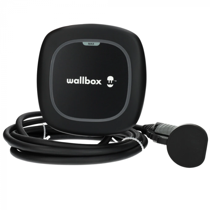 Wallbox Pulsar Max laadpaal (3,7 - 22kW) met 5 meter kabel - zwart (WALL-PLP2-02-4-9-002)