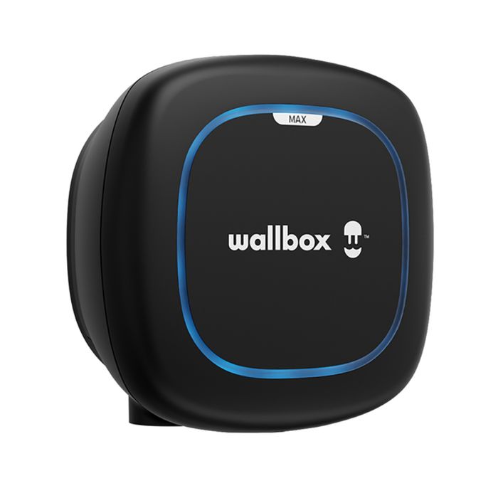Wallbox Pulsar Max laadpaal (3,7 - 22kW) met 5 meter kabel - zwart met Power Boost meter 3-fase tbv loadbalancing.