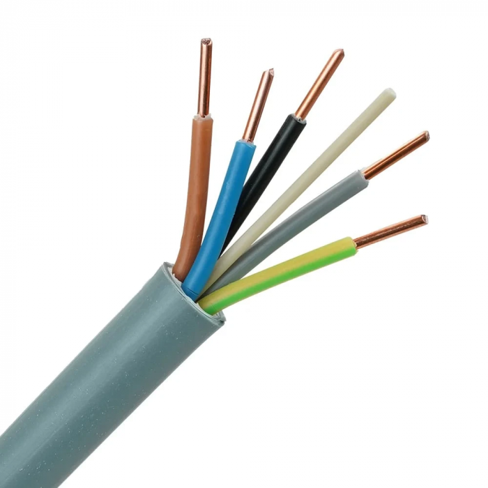 TKF YMvK kabel 5G2.5 per meter
