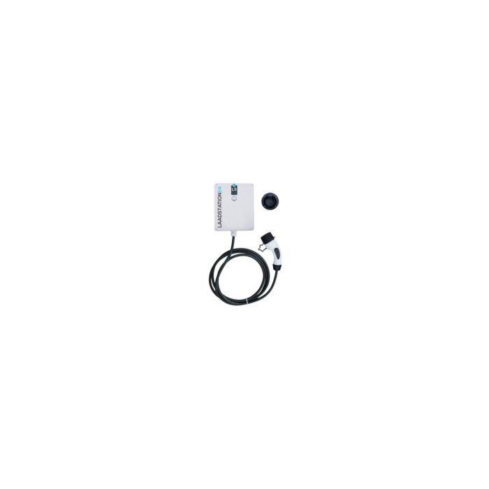LS24 LS24 Laadpaal mode 3, type 2, 16A(3,7 kW), 1-fase, vaste kabel, incl KWH meter