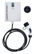 LS24 LS24 Laadpaal mode 3, type 2, 16A(3,7 kW), 1-fase, vaste kabel, incl KWH meter