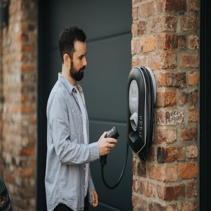 myenergi Zappi laadpaal V2.1 (3,7-22kW) met 6,5 meter kabel - zwart (ZAPPI-2H22TB-T)