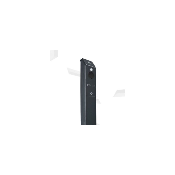EVHUB laadzuil Mennekes wandcontactdoos 16A (3,7kW/11kW) (EV-HUB201801)
