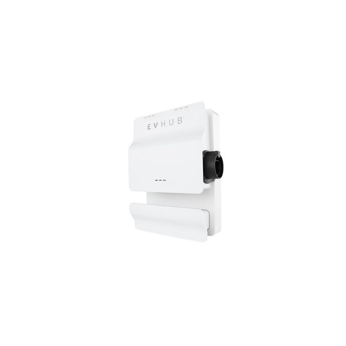 EVHUB laadpaal Mennekes wandcontactdoos 32A (7,4kW/22kW) - wit (EV-HUB018)