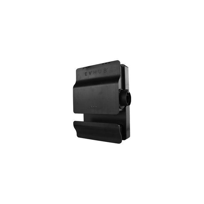 EVHUB laadpaal Mennekes wandcontactdoos 32A (7,4kW/22kW) - zwart (EV-HUB017)