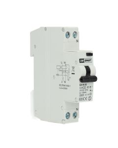 EMAT aardlekautomaat 1-polig+nul 25A C-kar 30mA (85006009)