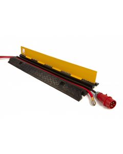 HBM kabeldrempel 100cm met scharnierbaar deksel en 2 kanalen (7840)