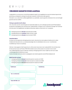 Garantieverlenging met twee jaar (totaal vier jaar)