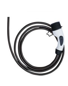 EVHUB laadkabel type 2 met openeind - 3,7 tot 11kW - 12 meter