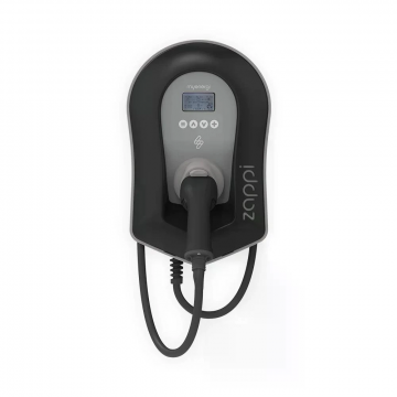 myenergi Zappi laadpaal V2.1 (3,7-22kW) type 2 met laadkabel 6,5 meter - zwart (ZAPPI-2H22TB-T)