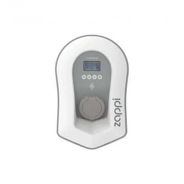 myenergi Zappi laadpaal V2.1 type 2 (3,7-22kW) met WCD - wit (ZAPPI-2H22UW-T)